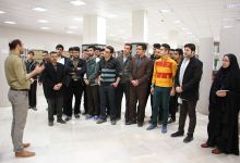 گزارش تصویری بازدید دانش آموزان پسر سال چهارم دوره دوم دبیرستان، از دانشگاه صنعتی شاهرود